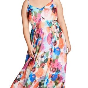 NWT City Chic Maxi Dress size 20